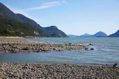 Rocky Beach - Furry Creek Rec Site